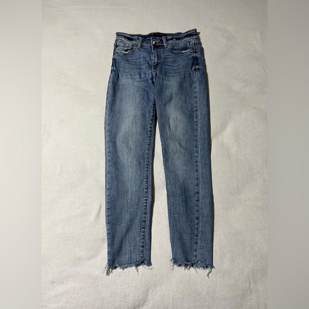 Judy Blue 3/26 (26x26.5) Skinny Fit Stretch Blue Denim Jeans‎